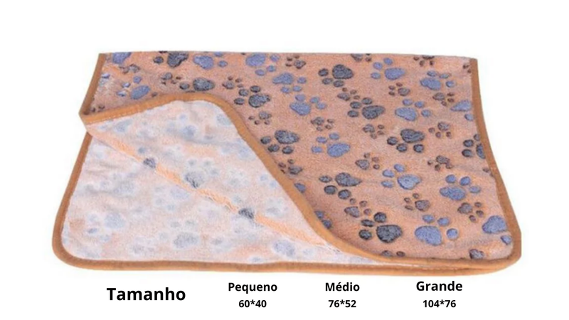 Cobertor quente e confortável para cães e gatos